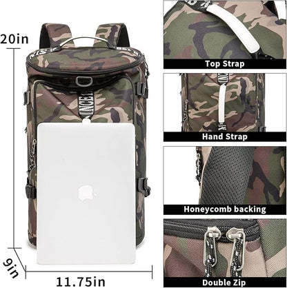 Outdoor Waterproof Backpack Hiking, Camping Large Capacity Multifunctional - Image 7