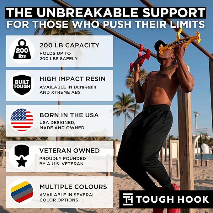 Tough Hook ID Heavy Duty Identification Hanger, USA Made 200 Lb Cap, Plate - Image 6