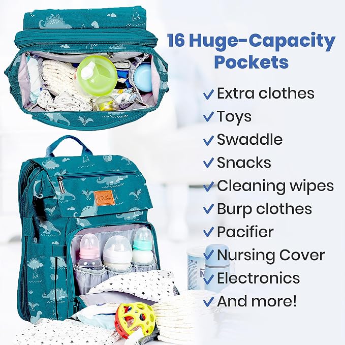 PILLANI Baby Diaper Bag Backpack - Image 2