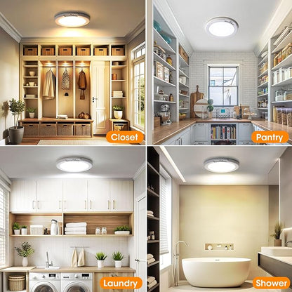 Gotopceed 2 Pack Rechargeable Motion Sensor Ceiling Light - Image 7