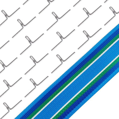 Lawn Chair USA Webbing Clips for Macrame Chair Frame, 30 Pack - Image 4