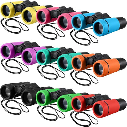 Yunsailing 9 Pack Kids Binoculars, Shockproof Compact Binoculars by Yunsailing