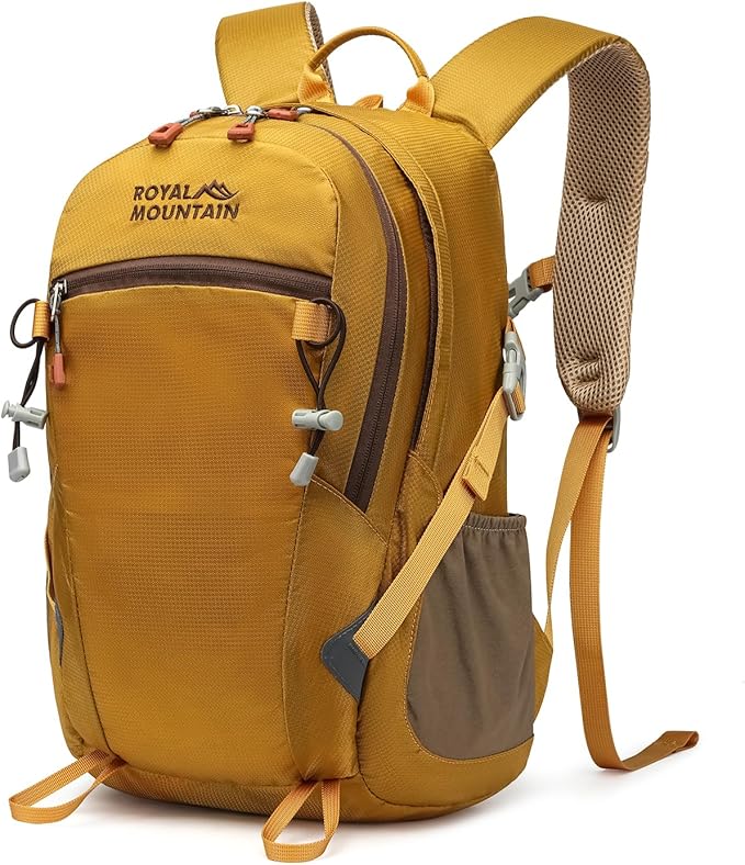 Small Hiking Backpack With Rain-cover, 20L Travel Backpacks by ROYALMOUNTAIN