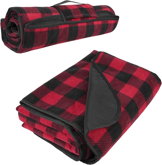 Tirrinia Large Waterproof Outdoor Blanket, Soft Warm Windproof Stadium Blanket by Tirrinia