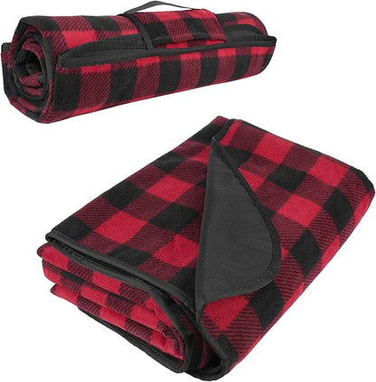 Tirrinia Large Waterproof Outdoor Blanket, Soft Warm Windproof Stadium Blanket by Tirrinia