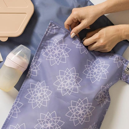 Tiny Twinkle Mess Proof Wet Bags | 2-Pack Reusable Waterproof Wet Bags - Image 2