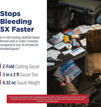 Adventure Medical Kits QuikClot Advanced Clotting Gauze - Image 5