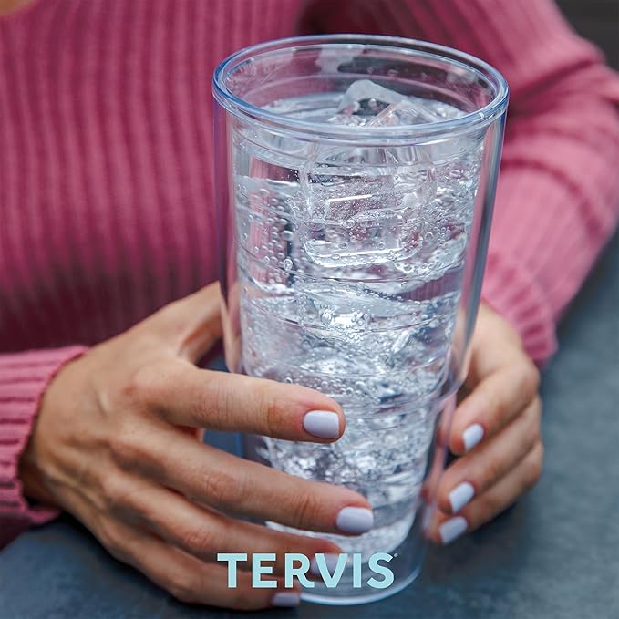 Tervis Clear & Colorful Tabletop Made in USA Double Walled Insulated Tumbler - Image 5