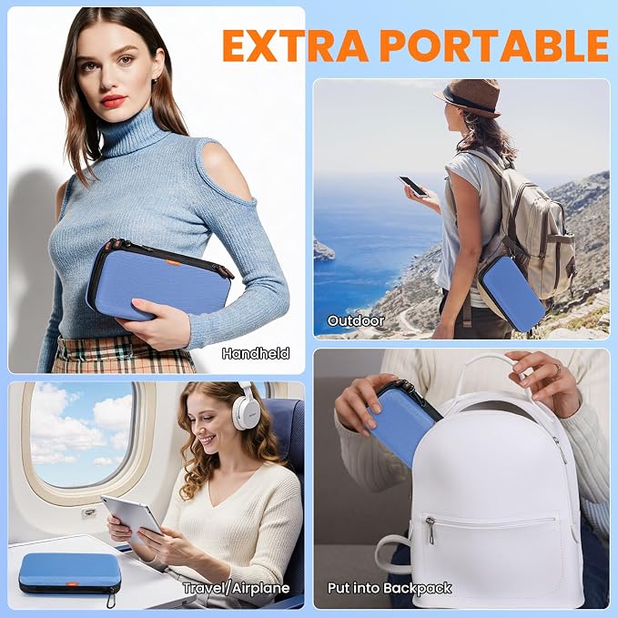 Hard Shell Carrying Case with Multiple Pocket - Image 6