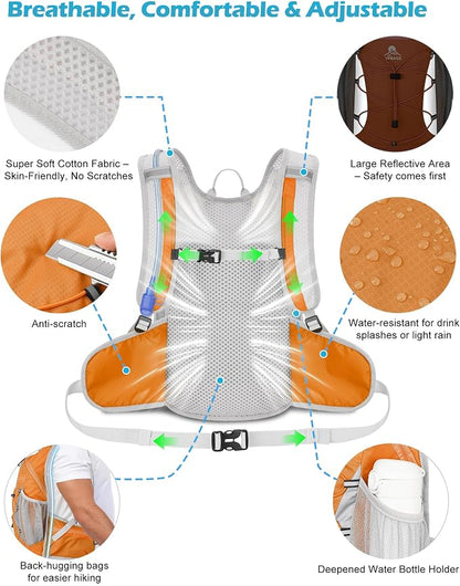 Hydration Backpack with 2L Water Bladder - Image 4