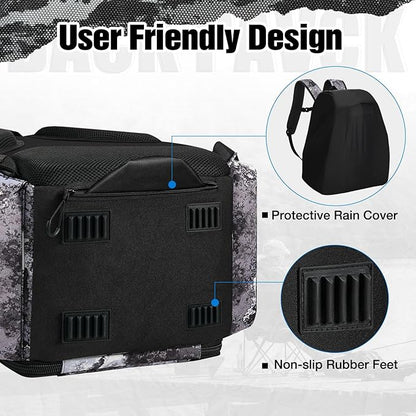 Piscifun Fishing Tackle Backpack - Image 6