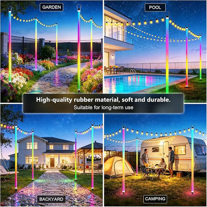 AILBTON 2-Pack 6.6FT RGB+IC Neon Ambient Light - Image 6