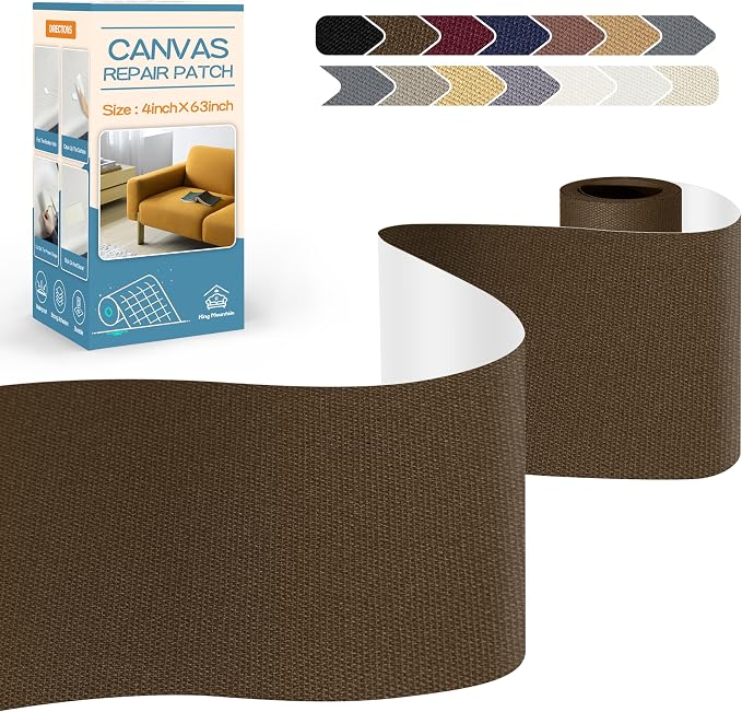 KING MOUNTAIN Canvas Repair Tape, Outdoor Gear Patch, 4×63 Inches, Waterproof by ForABetterHomeLife