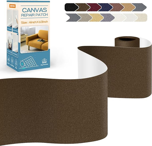 KING MOUNTAIN Canvas Repair Tape, Outdoor Gear Patch, 4×63 Inches, Waterproof by ForABetterHomeLife