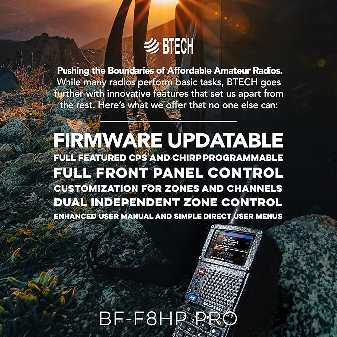 BAOFENG BF-F8HP PRO 10 W Tri-Band Two-Way Radio – UV-5R 7th Gen, 1000 Channels - Image 3