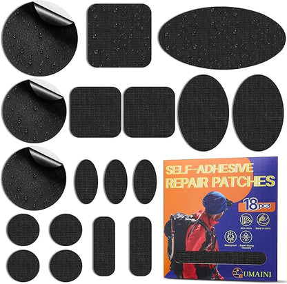 Down Jacket Repair Patch Kit, Outdoor Gear Tenacious Repair Tape, Self Adhesive by Unknown
