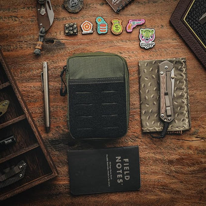 TACTICAL GEEK EDC Compact Waist Pocket Pouch, Men EDC Pouch Organizer, Utility - Image 8