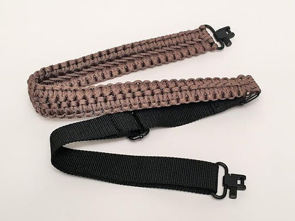 Extra Wide Gun Sling Paracord 550 Adjustable w/Swivels - Image 5
