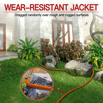 50 FT 12 Gauge Extension Cord Outdoor, Heavy Duty Weatherproof & Flame - Image 6