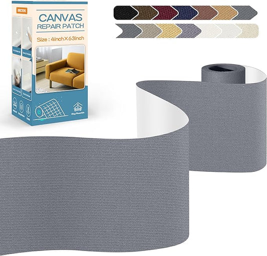 KING MOUNTAIN Canvas Repair Tape, Outdoor Gear Patch, 4×63 Inches, Waterproof by ForABetterHomeLife
