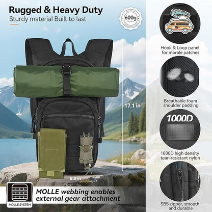 MARCHWAY Tactical Molle Hydration Pack - Image 2