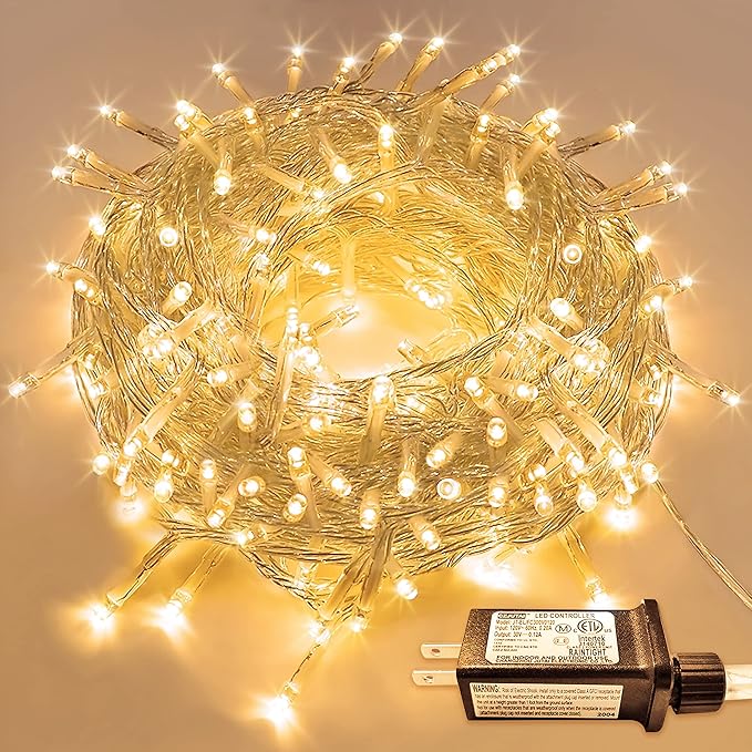 JMEXSUSS Warm White Christmas Lights by JMEXSUSS