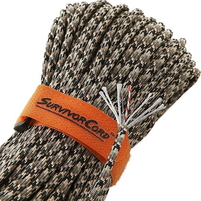 TITAN Survival Patented Paracord 550 - 25ft by SurvivorCord