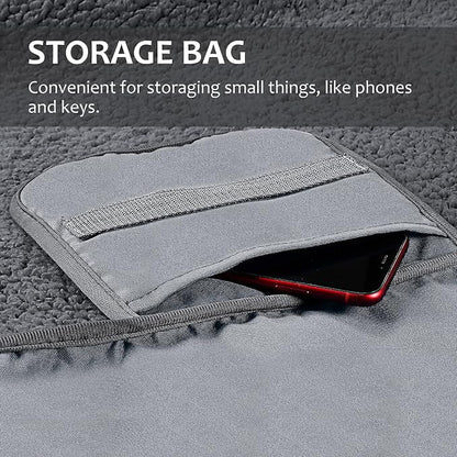 Tirrinia Large Waterproof Outdoor Blanket, Soft Warm Windproof Stadium Blanket - Image 4