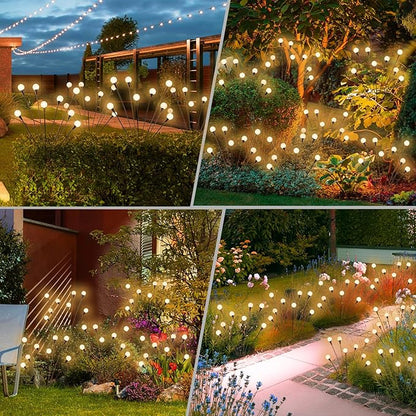 vignuto Solar Lights Outdoor Waterproof, 8 Packs 64LED, Solar Garden Lights - Image 6