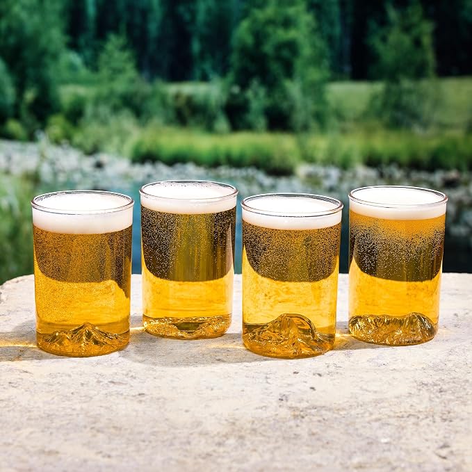 North Drinkware California Unbreakable Outdoor Cup Set of 4. Featuring Mt. by NorthDrinkware