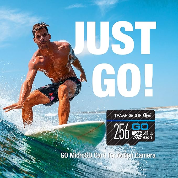 TEAMGROUP GO Card 64GB x 3 Pack MicroSDXC UHS-I U3 V30 4K - Image 4