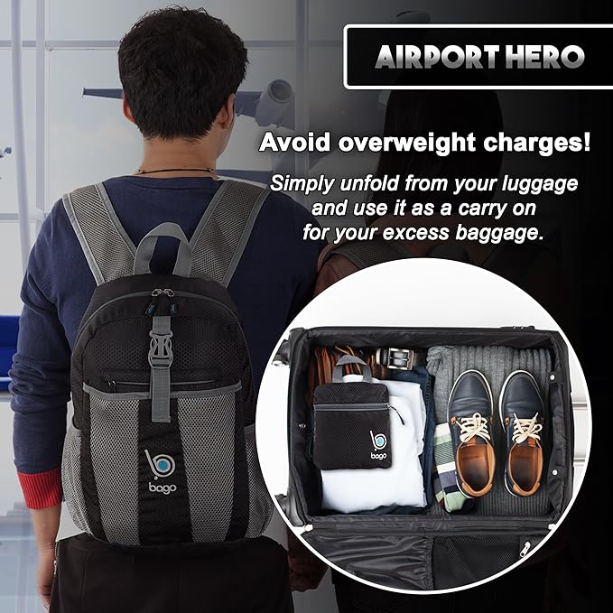 Bago Lightweight Small Hiking Backpack - Image 4