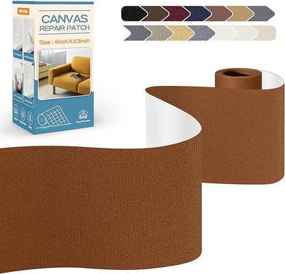 KING MOUNTAIN Canvas Repair Tape, Outdoor Gear Patch, 4×63 Inches, Waterproof by ForABetterHomeLife