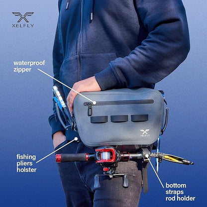 Xelfly Waterproof Fishing Waist Bag - Image 5