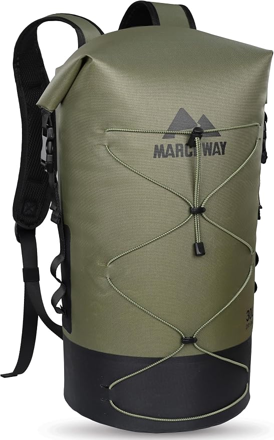 MARCHWAY Floating Roll Top Dry Bag, Flexible Lightweight TPU Waterproof by MARCHWAY