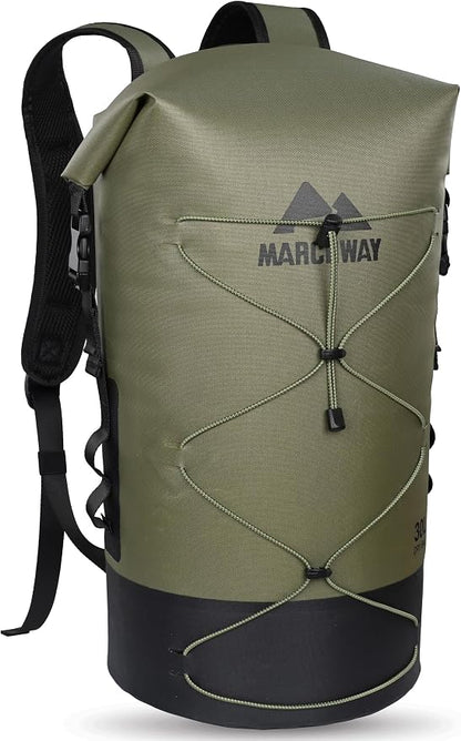 MARCHWAY Floating Roll Top Dry Bag, Flexible Lightweight TPU Waterproof by MARCHWAY