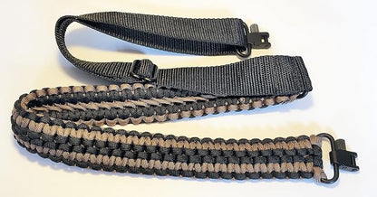 Extra Wide Gun Sling Paracord 550 Adjustable w/Swivels - Image 4