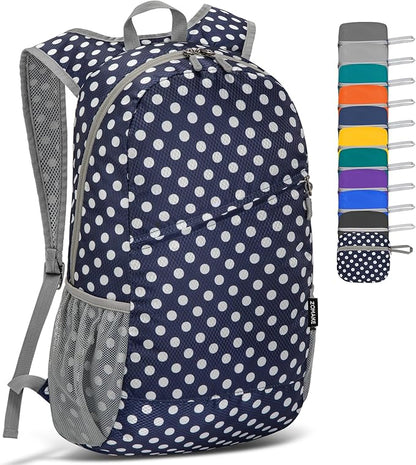 ZOMAKE Lightweight Packable Backpack, Foldable Backpacks Small Daypack by ZOMAKE