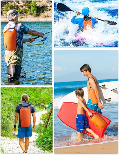 HEETA Waterproof Dry Bag for Women Men, 5L/10L/20L/30L/40L Roll Top Lightweight - Image 5