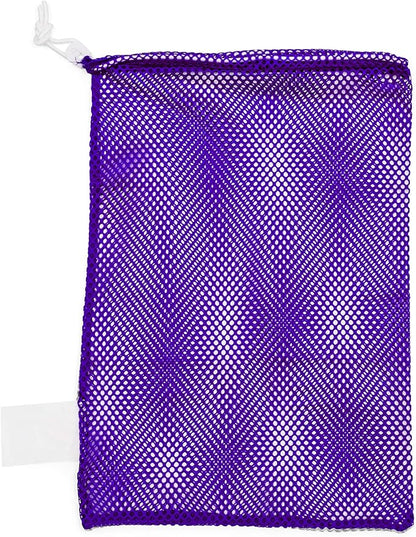Champion Sports Mesh Equipment Bag – Heavy-Duty Nylon Drawstring Bag by ChampionSports