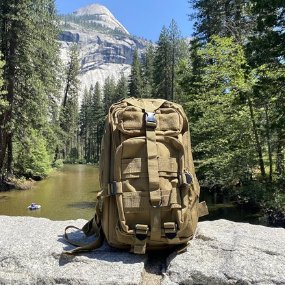 30L Tan Tactical Backpack - Image 5