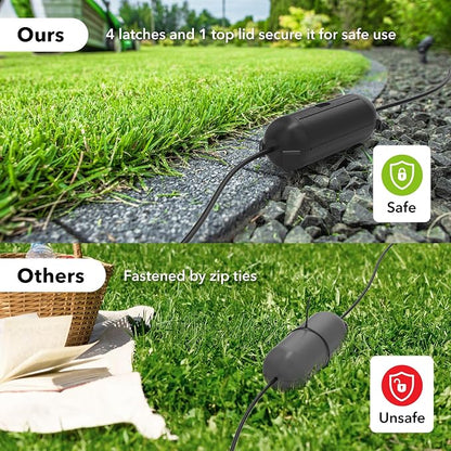 Outdoor Extension Cord Cover Waterproof, BN-LINK Outdoor Plug Protector - Image 4