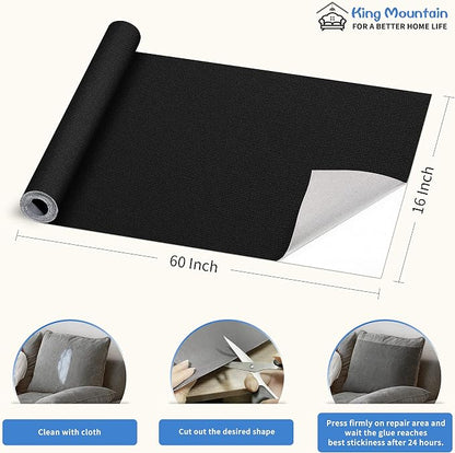 KING MOUNTAIN Canvas Repair Patch 16×60 Inch Self-Adhesive Waterproof Fabric - Image 4