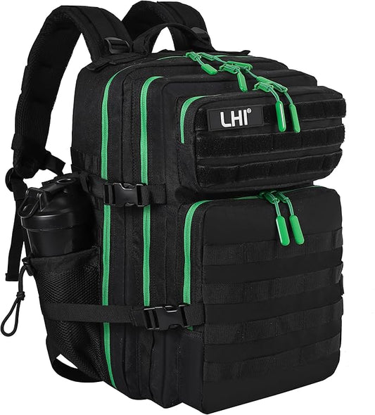 LHI Military Tactical Backpack for Men and Women 45L Army 3 Days Assault Pack by LHI