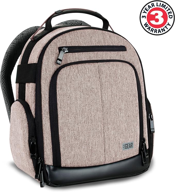 USA Gear Audio Equipment Backpack Fits Audio-Technica System 10, Shure BLX4 - Image 6