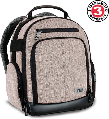 USA Gear Audio Equipment Backpack Fits Audio-Technica System 10, Shure BLX4 - Image 6