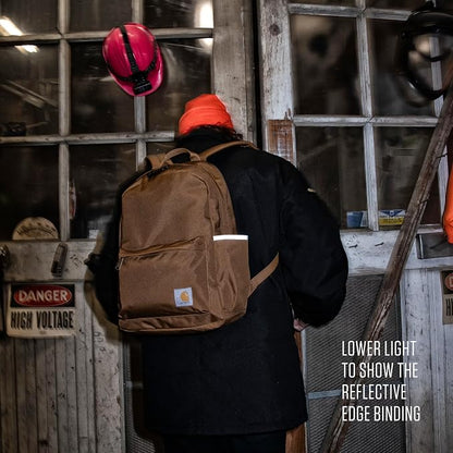 Carhartt 21L Classic Laptop Backpack, Water-Resistant Pack W/ 15" Laptop Sleeve - Image 6