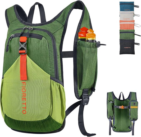 FIORETTO 10L Lightweight Packable Hiking Backpack Small Foldable Daypack by FIORETTO