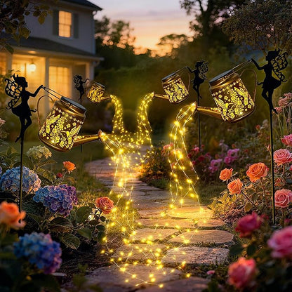 X-PREK Solar Lights Outdoor Waterproof, Fairy Solar Garden Lights Outdoor by X-PREK