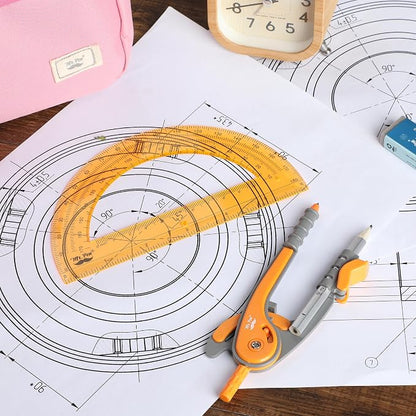 Mr. Pen- Geometry Compass and Protractor Set, 6 Inch Compass, 6 Inch Protractor - Image 7